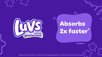 Luvs Platinum Protection Baby Diapers Size 1, 116 Count