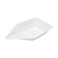 Medium Anti-Static White Weigh Canoes (500 Count Case)