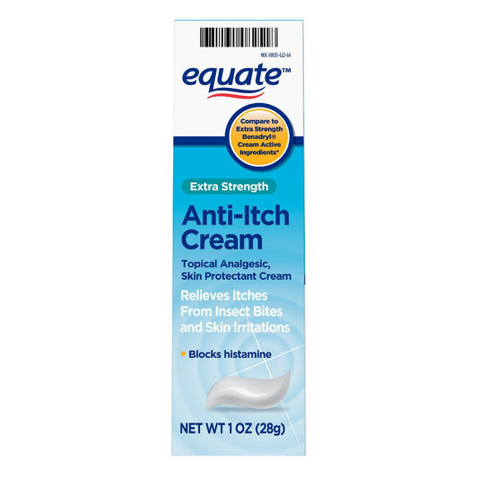Equate Extra Strength Anti-Itch and Skin Protectant Cream; 1 Ounce EasyOptionXY LLC