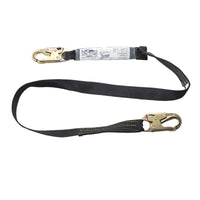 1 3/4” x 6’ Shock Absorbing Kevlar® Lanyard with Double Locking Hooks Each End | 96516K RatchetStrap.Com