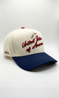The "U.S.A" Script Hat