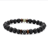 Epic Legendary Volcanic Stone Bracelet For Men And Women Lava Stone Stretch Yoga Bead Bracelet