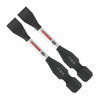 BOSCH ITDSL810202 2 pc. Driven 2 In. Impact Slotted #8-10 Power Bits