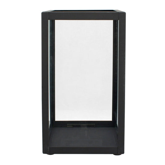 Better Homes & Gardens Decorative Metal Candle Holder Lantern, Black, Large EasyOptionXY LLC