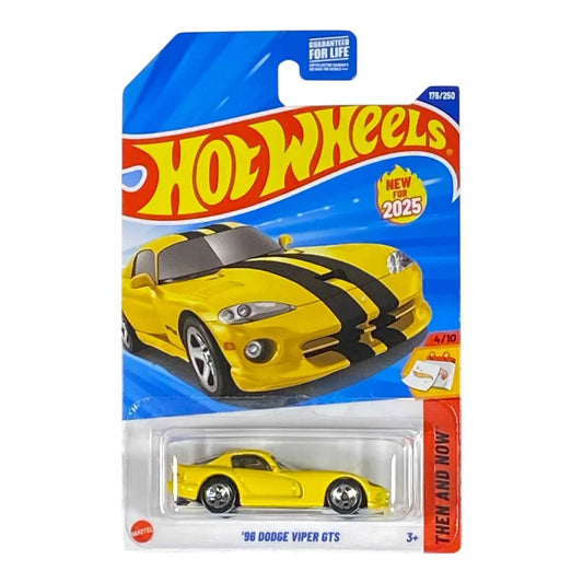 Hot Wheels ’96 Dodge Viper GTS Then & Now 4/10