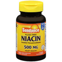 Sundance Vitamins Niacin  Caps  500 Mg  Ff 50