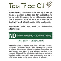 Nature's Truth Tea Tree Oil, Australian, Pure, Purifying 2 Fl Oz