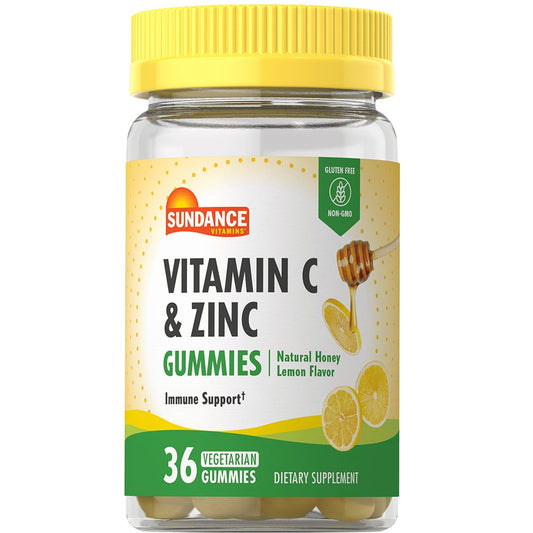 Sundance Vitamins® Vitamin C + Zinc – Vegetarian Gummies