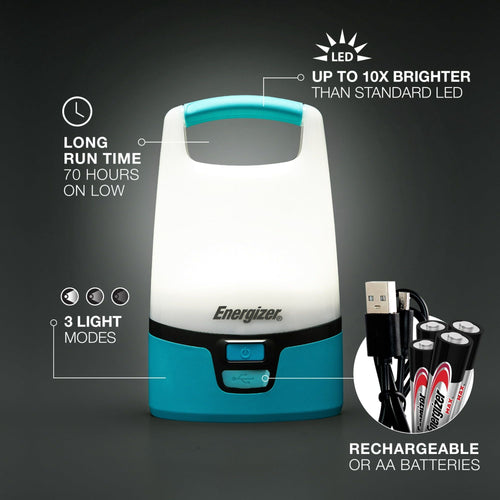 Energizer Vision Hybrid Lantern With Variable Light Source EasyOptionXY LLC