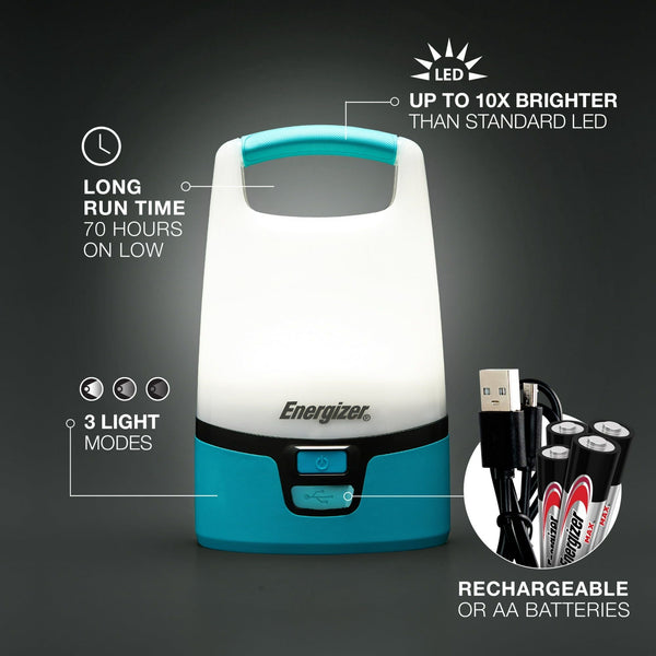 Energizer Vision Hybrid Lantern With Variable Light Source EasyOptionXY LLC