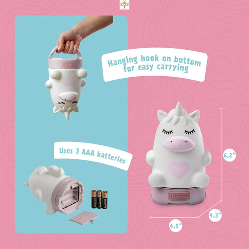 Firefly! Outdoor Gear Sparkle the Unicorn 100 Lumen Battery Powered Kid's Lantern (3 AA Batteries Not Included) EasyOptionXY LLC