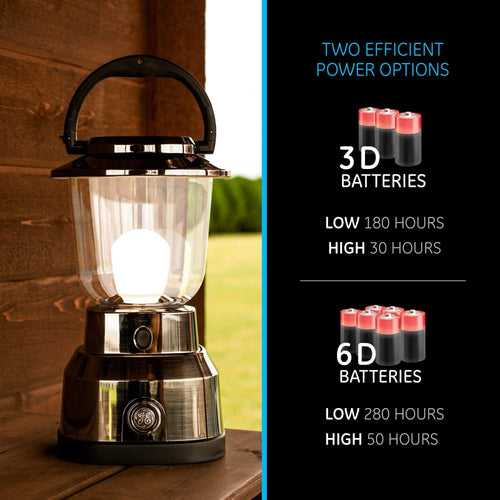 GE Enbrighten Water-Resistant 6D Dimmable LED Lantern, Nickel-Plated, 14210 EasyOptionXY LLC