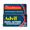 Advil Dual Action With Acetaminophen Pain and Headache Reliever Ibuprofen Tablets; 72 Count EasyOptionXY LLC