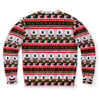 Santa's Favorite Bird Is A Flamingo Ugly Christmas Sweatshirt