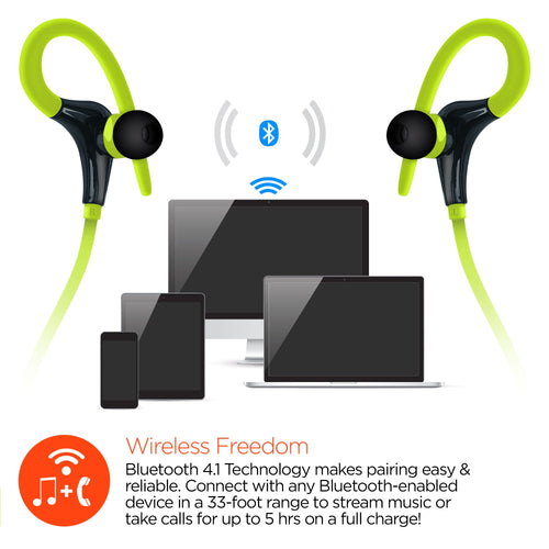 HyperGear Marathon Sport Wireless Bluetooth Earphones