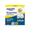 Equate Ibuprofen Pain Reliever/Fever Reducer Tablets; 200 mg; 200 Count; 2 Pack EasyOptionXY LLC