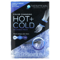 TheraPearl Reusable Hot & Cold Therapy Ankle/Wrist Wrap With Strap