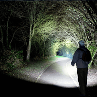 EcoGear FX TK120 LED Tactical Flashlight with Strobe 2-Pack
