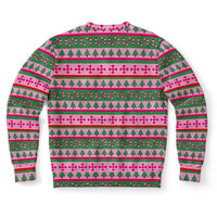 Awkward Flamingo Ugly Christmas Sweatshirt