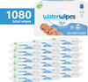 WaterWipes Plastic-Free Original Baby Wipes – 99.9% Water-Based, Unscented & Hypoallergenic for Sensitive Skin, 1080 Count (18 Packs)