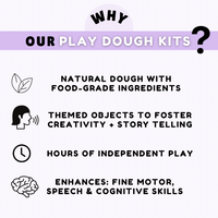 Firetruck Playdough Sensory Toy Kit