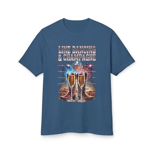 Line Dancing and Champagne T-Shirt