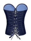 Rhinestone Cowgirl Denim Vest