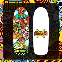 "DANGER WEIRDO" Ehren McGhehey Limited Edition HAND-PAINTED Deck (PRE-ORDER, MAY 2027)