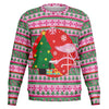 Awkward Flamingo Ugly Christmas Sweatshirt
