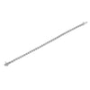 .925 Sterling Silver 1.0 Cttw Miracle Set Diamond Heart-Link 7" Tennis Bracelet (I-J Color, I2-I3 Clarity)