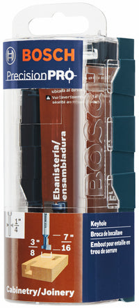 BOSCH 85608MC 3/8 In. Carbide-Tipped Keyhole Router Bit