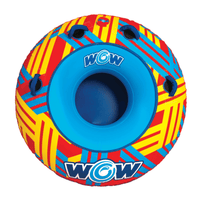 WOW Watersports Tracer Snow Tube Towable for Summer and Winter Action