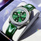 leather green