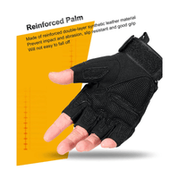 Tactical Fingerless Airsoft Gloves for Outdoor Sports, Paintball, and Motorcycling Jupiter Gear