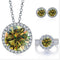 yellow green / silver / 5