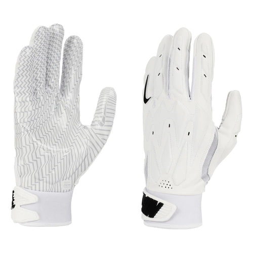 Nike D-Tack 7.0 Lineman Football Gloves (White | White | Black XX-Large)