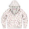 Classic Flamingo Zip-Up Hoodie
