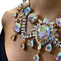 Rhinestone Statement Necklace