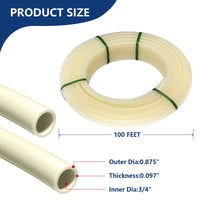 3/4" 100ft PEX-A Pipe (White & Cutter) Plumbingsell