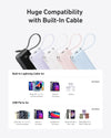 Anker Power Bank (10K, Fusion, Built-In Cable)