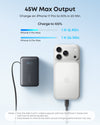 Anker Nano Power Bank (10K, 45W, Built-In Retractable USB-C Cable)