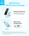 Anker Zolo Magnetic Power Bank (10K, 30W, Built-in USB-C Cable)