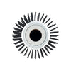 Solid Round Barrel Nylon Bristle  Hair Brush