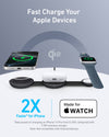 Anker MagGo Wireless Charging Station (3-in-1, Foldable Pad)