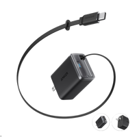 Anker Nano Charger (35W, Built-In Retractable USB-C Cable)