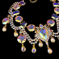 Rhinestone Statement Necklace