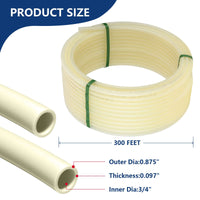 3/4" 300ft PEX-A Pipe (White & Cutter)