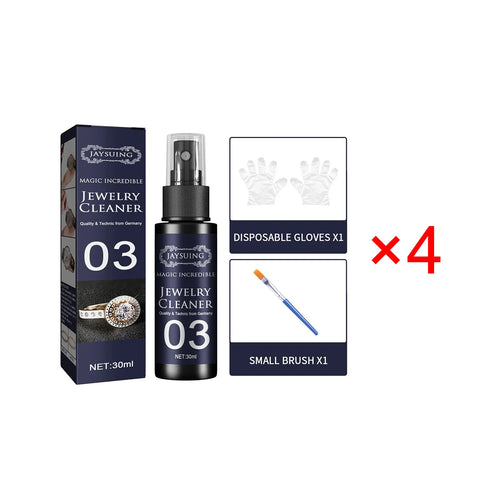 Strong Effect Jewelry Polish Cleaning Spray Anti-Tarnish Clean for Diamond Silver Gold Watch Magic Incredible Jewelry Cleaner