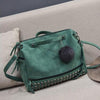 Rustic Charm Leather Shoulder Bag – Stylish Cowgirl Handbag