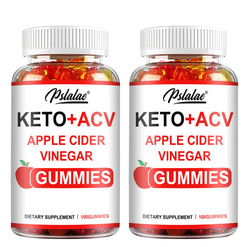 Keto + Acv Gummies - Healthy Weight Management, Accelerated Fat Burning, Whitening Skin - 100 Gummies